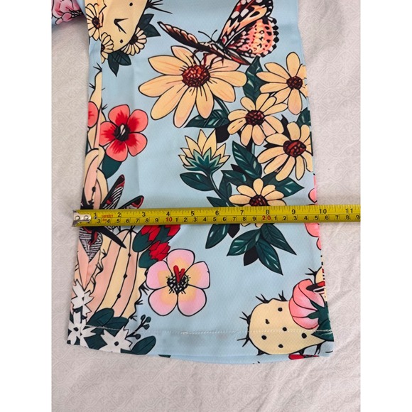 Floral Wide Leg Pants - Picture 7 of 8